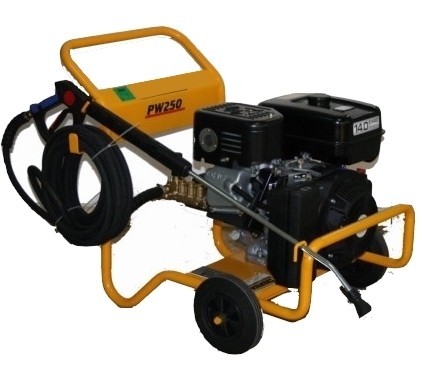 מכונת שטיפה מנוע בנזין 250 בר