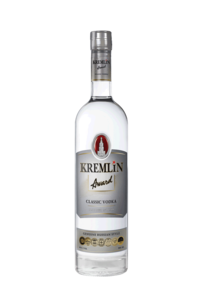 וודקה קרמלין אוורד קלאסיק אפור 1 ליטר (מחיר ל 100 מ"ל 12.9 ש"ח)