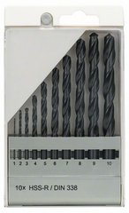 סט מקדחים למתכת 10 חלקים BOSCH