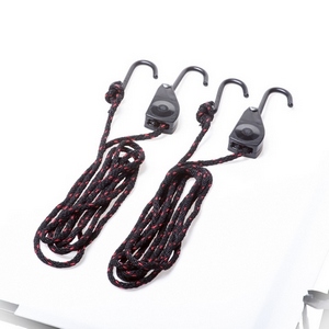 זוג חבלי קשירה - מותחנים 6 מ"מ * 2.5 מטר