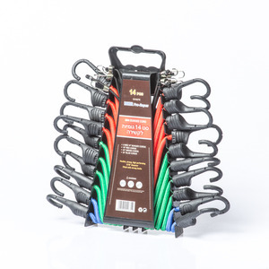 סט 14 מותחני גומי לקשירה 25 עד 80 ס"מ Roher Tools