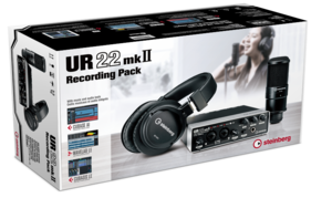 UR22mkII Recording Pack Steinberg חבילת אולפן