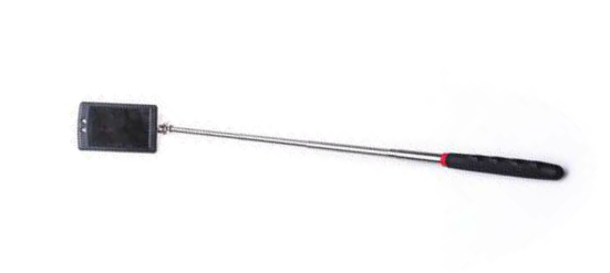 מראה טלסקופית מלבנית עם תאורת לד 29-86 ס"מ ROHER