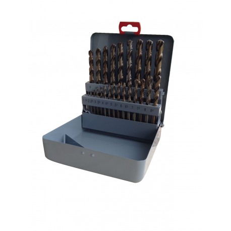 סט מקדחי קובלט 25 יח