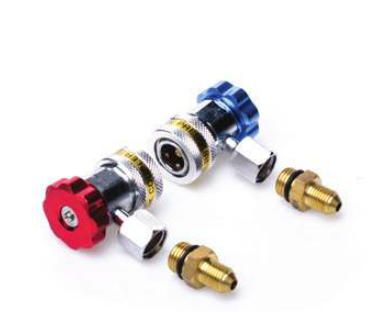 זוג חיבורים מהירים לגז מזגנים ROHER