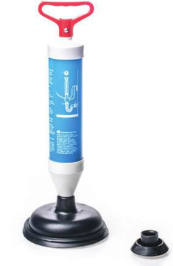 מכשיר ידני (משאבת אויר) לשחרור סתימות בכיור ROHER