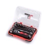 סט בוקסות מיני דרייב הנעה "1/4 כולל ביטים - 25 חלקים ROHER