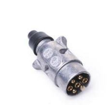 תקע מתכת לנגרר  7 פינים ROHER