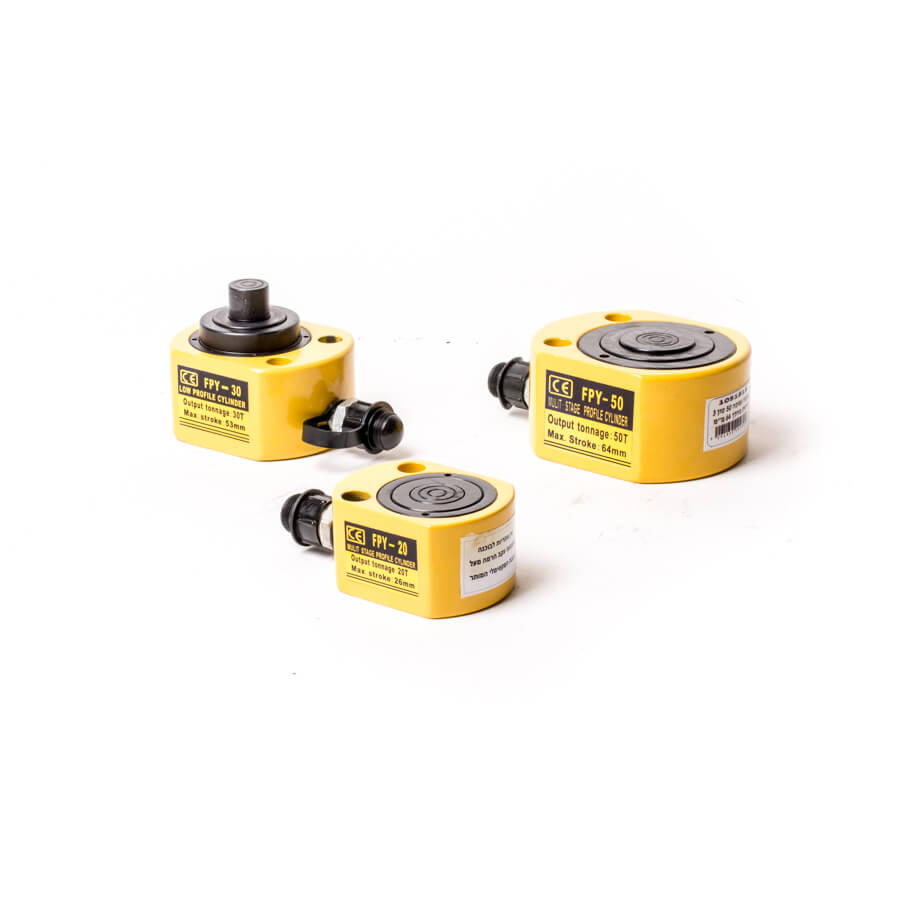 בוכנה נמוכה 20 טון 2 דרגות מהלך 26 מ"מ ROHER