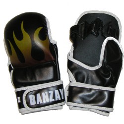 כפפות MMA BANZAY מידה L/XL - להבות