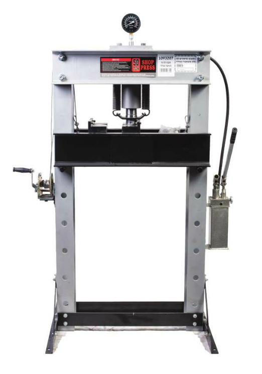 מכבש מוסכים 50 טון הידראולי משאבה כפולה ROHER