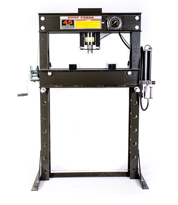 מכבש מוסכים 45 טון אויר/שמן ROHER