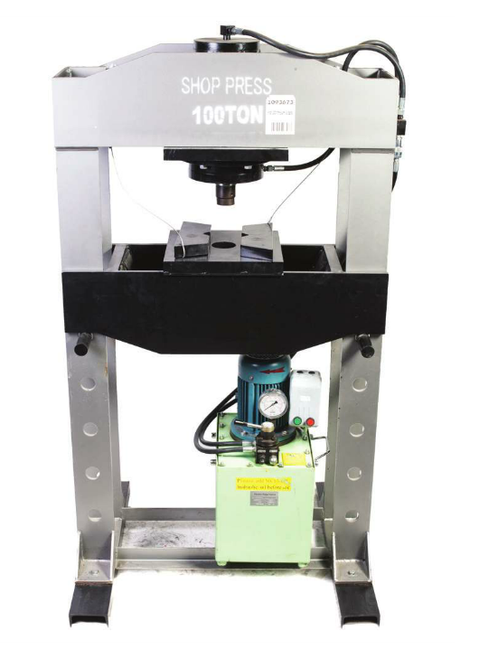 מכבש הידראולי חשמלי 100 טון ROHER