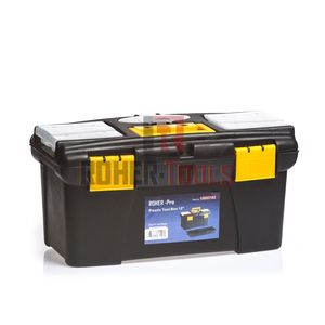 ארגז כלים פלסטיק מחוזק משולב ארגוניות "12 ROHER