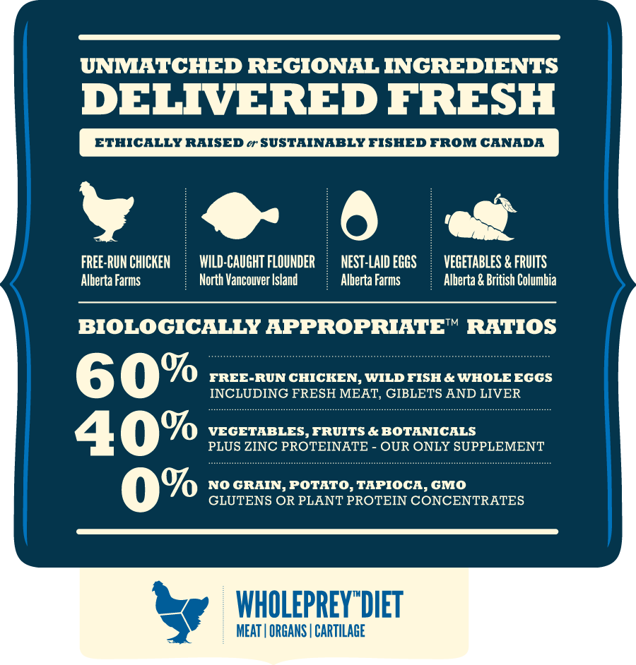 אוכל לכלבים אקאנה הריטג' עוף ואורז