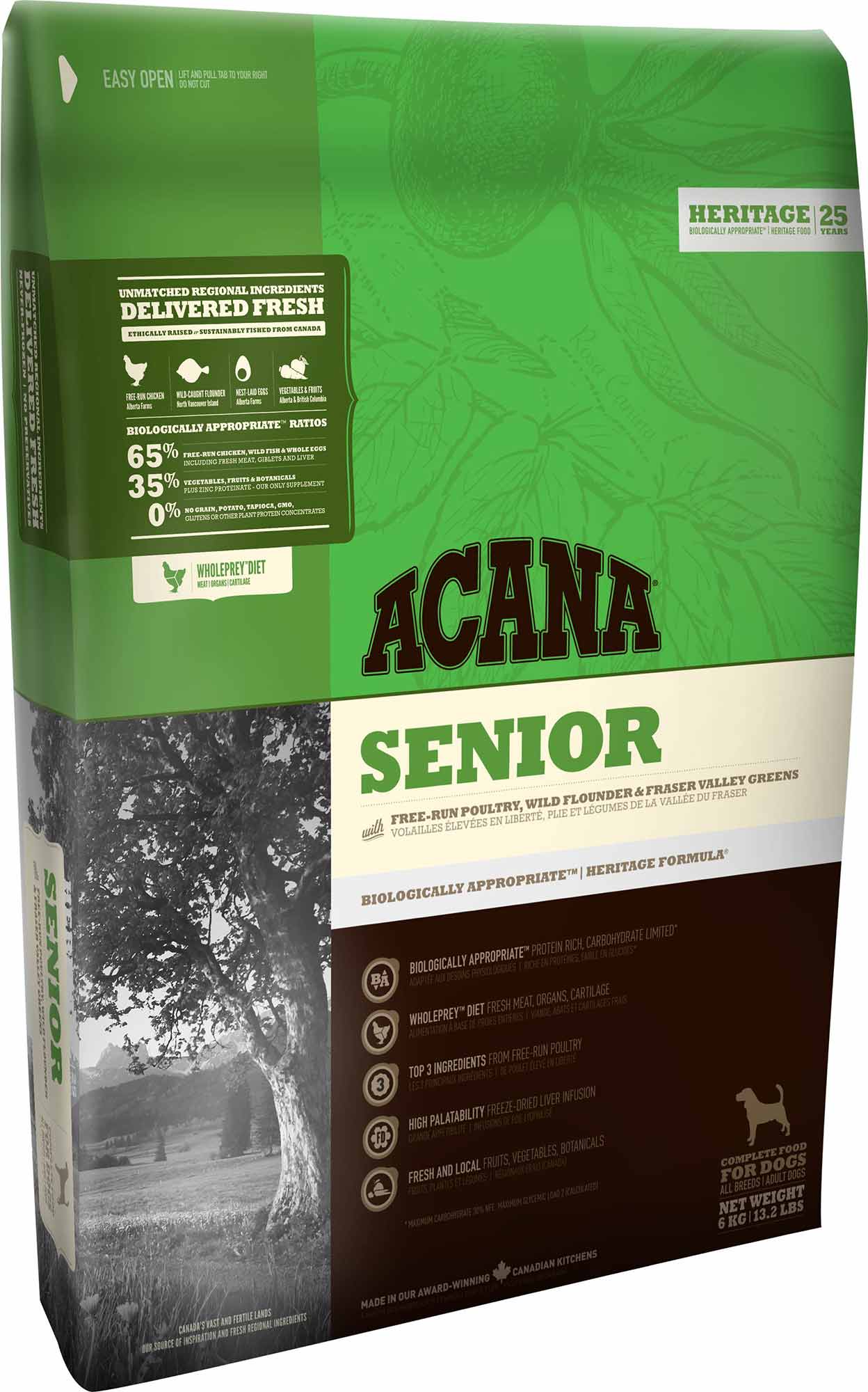 אקאנה אוכל לכלבים מבוגרים&nbsp;| Acana Senior