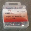 מארז 50 ביטים PH2 מקצועיים 25 מ"מ S2 Torsion ROHER