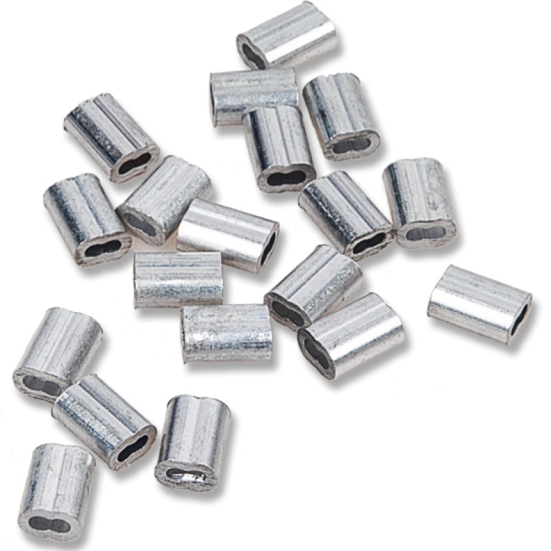 מארז טלורית לכבלי פלדה - 10 יחידות