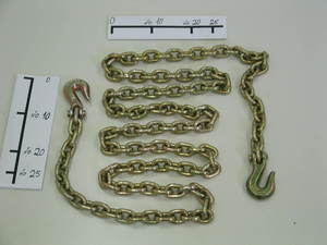 שרשרת קשירה "1/2 שחורה (13 מ"מ) 3.65 מ' +2 ווי קיצור ROHER Roher Tools