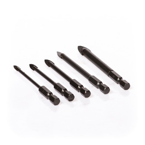 סט מקדחים לקרמיקה קנה משושה 5 יח