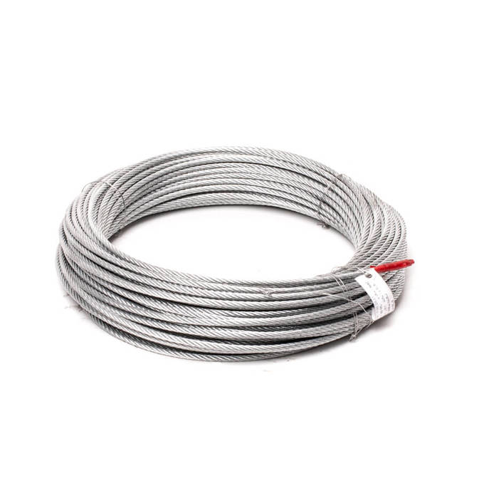 25 מטר כבל פלדה 3 מ"מ 6X7