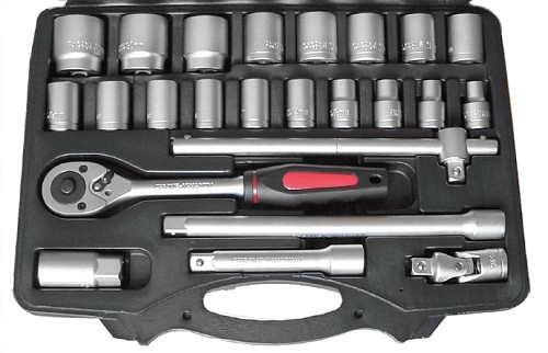 סט בוקסות הנעה 1/2 - 24 חלקים CALAMAN