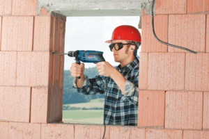 מקדחה רוטטת GSB 1600 RE כולל מזוודה ואביזרים