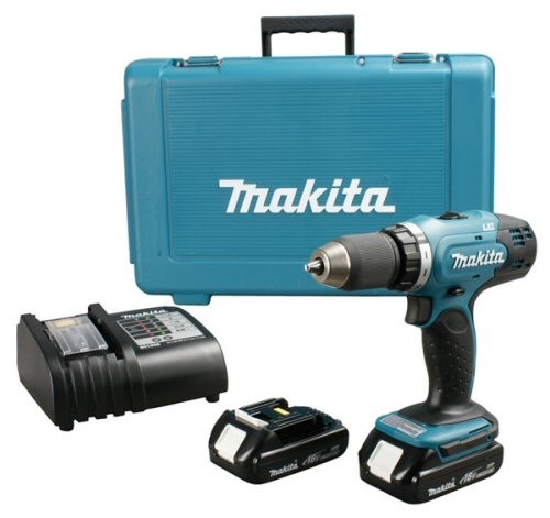 מברגה 18v כולל 2 סוללות 1.5 DDF453 Makita