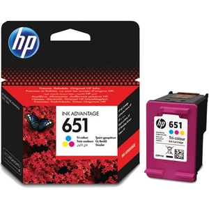 ראש דיו צבעוני מקורי HP 651