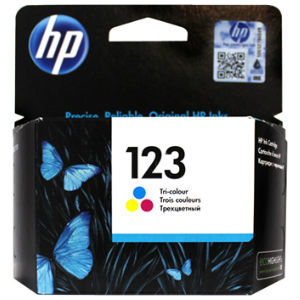 דיו צבעוני מקורי HP 123