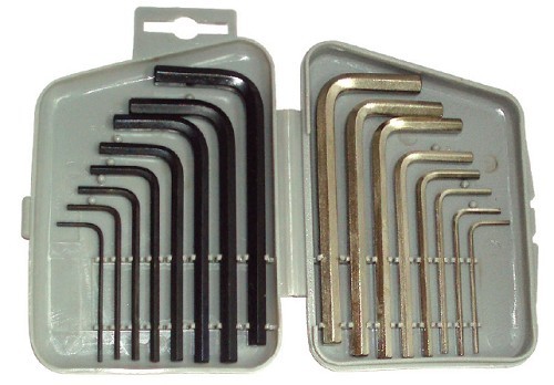 סט אלן משולב מ"מ+אינצ` 16 יחידות NARVIK