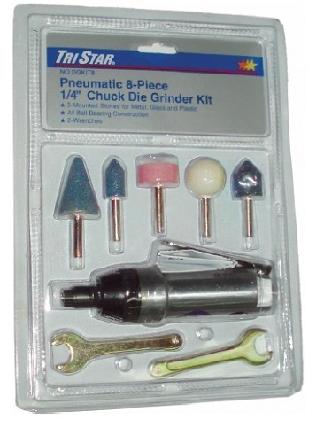 סט משחזת אויר עם אבנים בבליסטר NARVIK