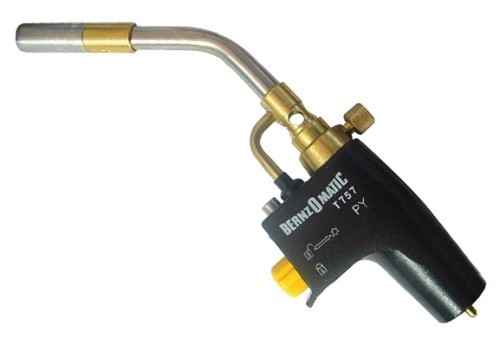 מבער עם הצתה לכיווץ בידוד