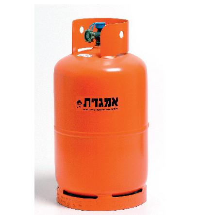 מיכל גז+ ברז אמגזית