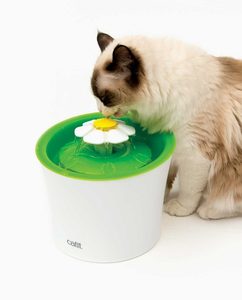 מזרקה לחתול קט-איט בצורת פרח 3 ליטר
