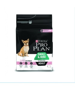  פרו פלאן בוגר גזע קטן סנסיטיב סלמון 3 ק"ג