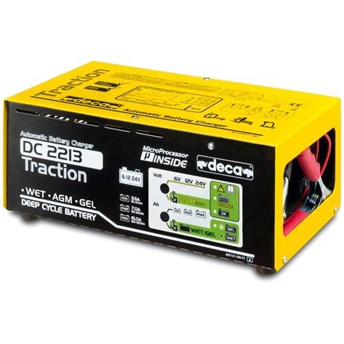 מטען מצברים אוטומטי למצברי פריקה עמוקה דגם DECA DC