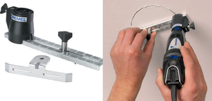 דרמל 55 אביזרים + ציר גמיש במזוודה Dremel