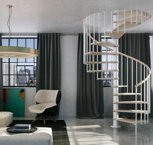 מדרגות לולייניות - בהזמנה אישית - כל גוון - קטרים : 120-130-140-150-160-170-180 ס"מ - הנחה לבעלי מקצוע 