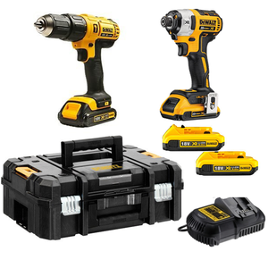 סט אימקפט ומקדחה רוטטת 18V Dewalt