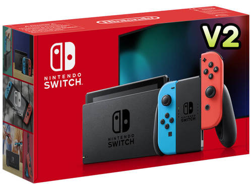 קונסולת נינטנדו סוויץ' הגרסה החדשה -  Nintendo Switch V2