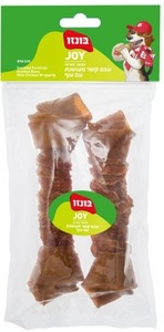 בונזו ג'וי עצם קשר מעושנת בציפוי עוף 8"