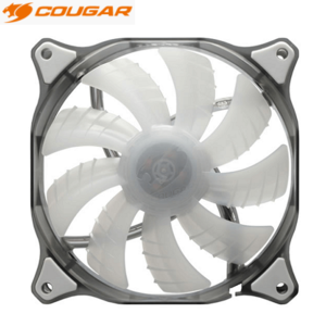 מאוורר מארז עם תאורה לבנה Cougar CFD White Led 140mm