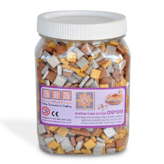 פסיפס מתכתי מעורב - 1 ק