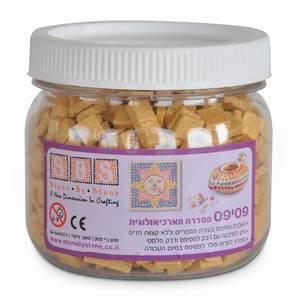 פסיפס מתכתי זהב - 500 גרם