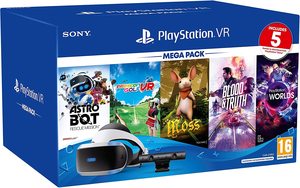 Playstation VR MEGA PACK אחריות יבואן רשמי ישפאר