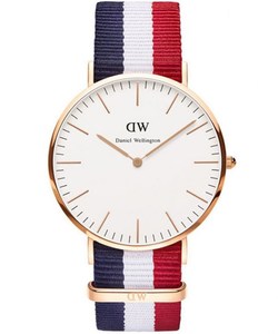 Daniel Wellington 0103DW גודל 40MM רצועת בד