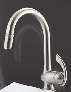 ברז מטבח נשלף דגם "פירנצה" ניקל Myubi