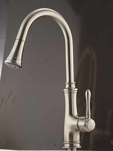 ברז מטבח נשלף דגם "מונרו" מוברש Myubi