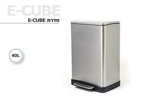 פח מרובע מוברש 40 ליטר Eko